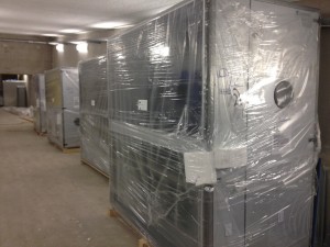 Aggregat leverans till Skiljebo Centrum